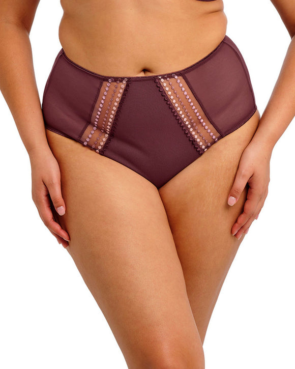 Elomi Matilda Full Brief in Sugarplumin made for the curvier woman front view