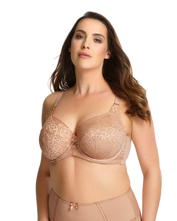 Le-Buste-Australia-9685-Sculptresse-Estel-Full-Cup-Balconette-Honey-Nude-Front