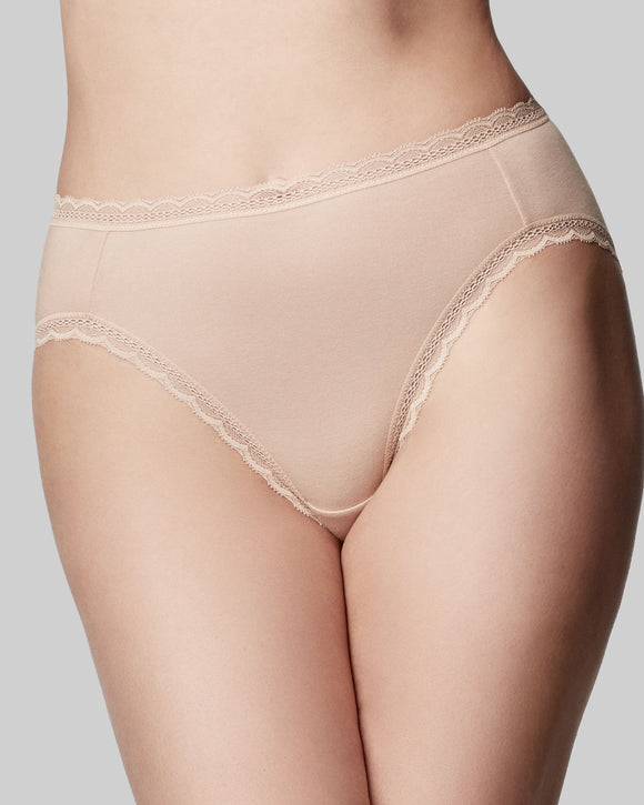 Cotton Knickers on a woman front view