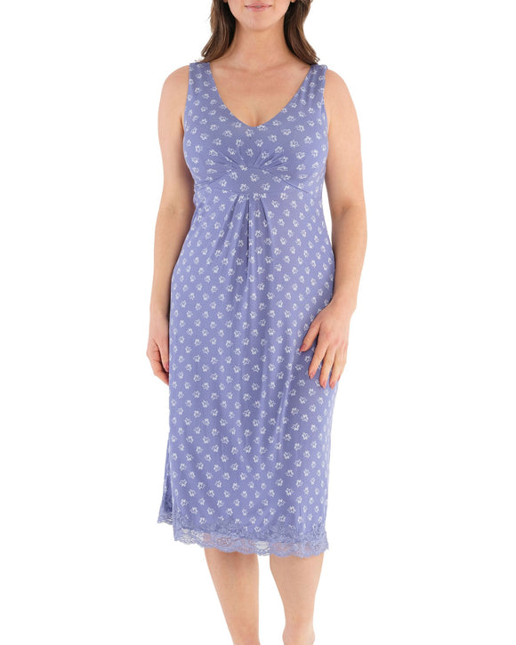 Bamboo Nightie with bust allowance for curvy women perfect for hot flushes front