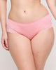 Badala Hotpants in Venetian Pink made for the curvier woman front view