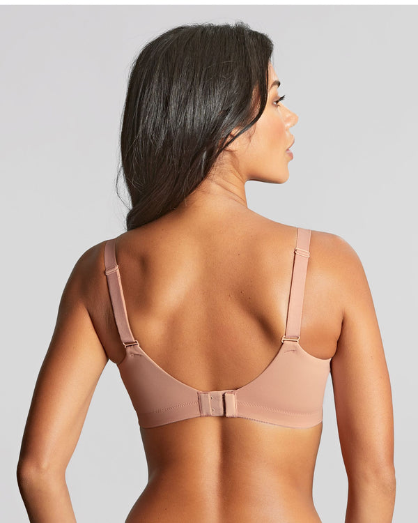 Panache Rocha Non-Wired Bra in Misty Rose made for the curvier woman with a big bust back view