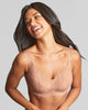 Panache Rocha Non-Wired Bra in Misty Rose made for the curvier woman with a big bust front view