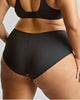Panache Bliss Deep Brief in Rose Print made for the curvier woman with a big bust back view