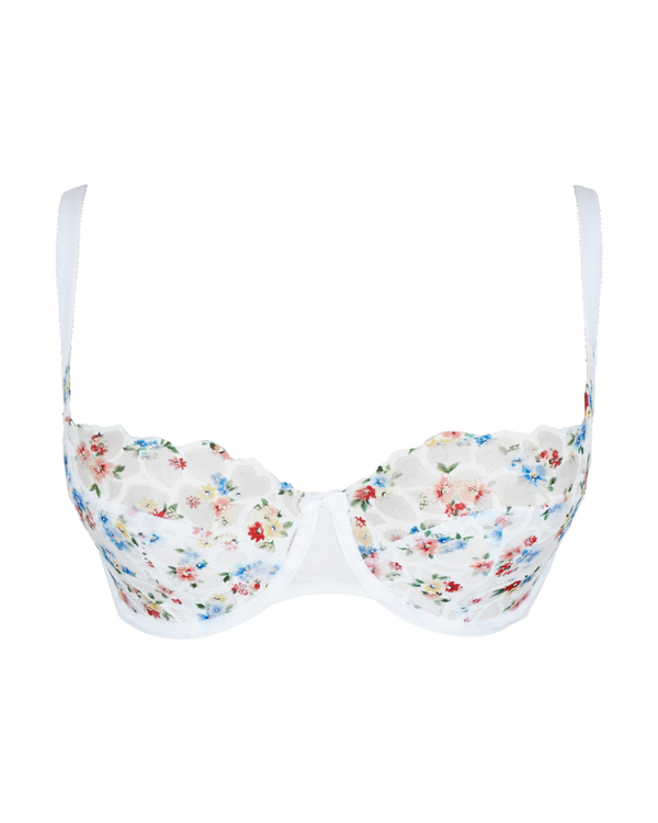 Allure Demi balcony bra made for the curvy busty woman in bloom view from ghost