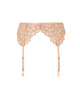 Panache Allure Suspender in Champagne Gold made for the curvier woman ghost