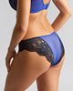 Panache Nina Brazilian in Blue Bows made for the curvier woman back side view