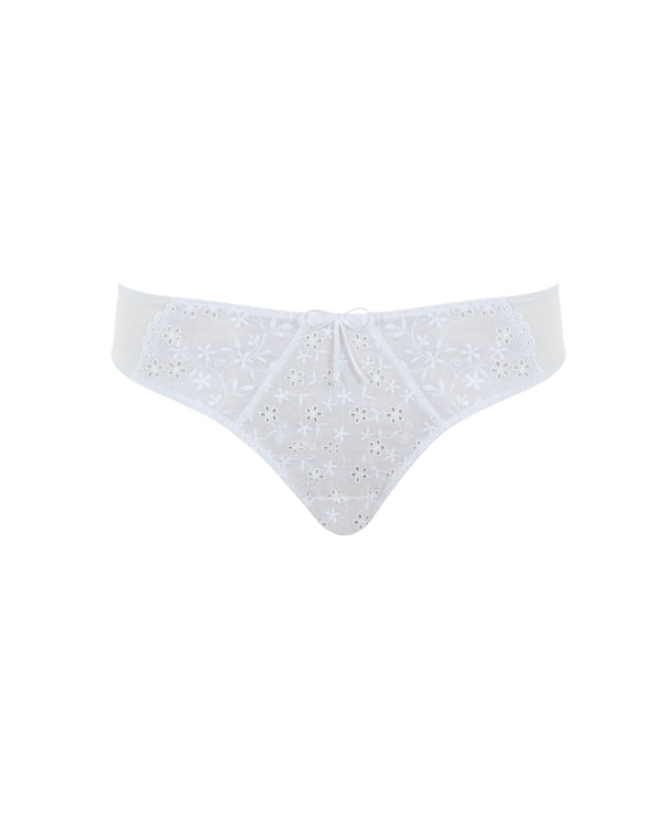 Panache Charlotte Brazilian in White made for curves ghost