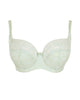 Celeste Balcony Bra Stretch Lace moves with your body and delivers uplift and support. Pistachio Colour. Ghost View