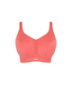 Panache Endurance sports bra ain Grapefruit colour ghost view