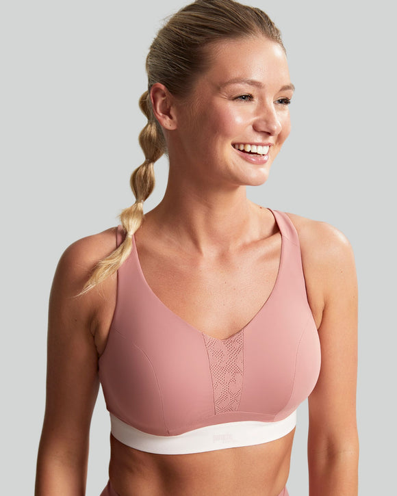 Le-Buste-Australia-5022-Panache-Ultra-Perform-Non-Padded-Sports-Bra-Sienna-Pink-Front