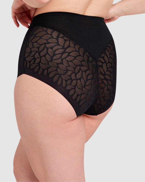 Le-Buste-Australia-61PAK42-Sans-Complexe-Perfect-Curves-High-Waist-Brief-Lace-Shaping-Brief-Back