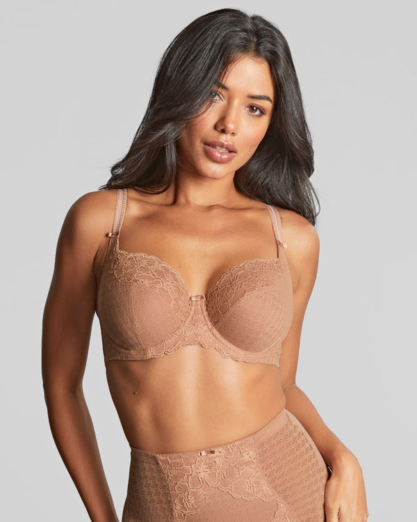 Panache Envy Full Cup Bra small back big boobs honey front side