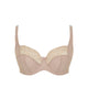 Panache Ana Nursing Bra in Vintage made for the curvier woman with a big bust front view ghost