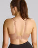 Thrive Sport Bra Sculptresse Non Padded Full Support Dusty Rose made for the curvier woman with a big bust Back View
