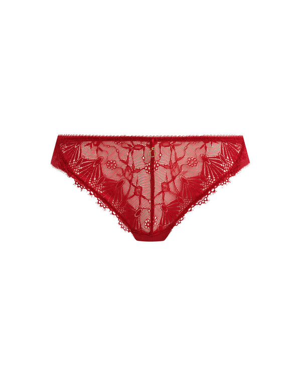Freya Fascinate Thong in Cherry made for the curvier woman ghost