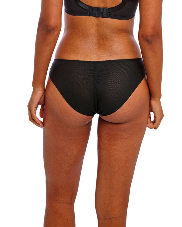 Freya Love-Haze Brief in Black made for curves back view