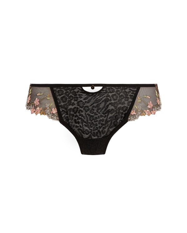 Freya Love-Haze Brief in Black made for curves front view ghost
