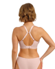 Balcony T-Shirt Padded Bra by Freya in Cameo a soft neutral beige pink colour. Back view.