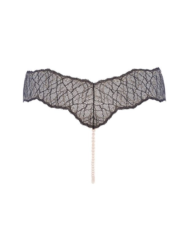 Le-Buste-Australia-BRACLI-Sydney-Single-Pearl-Thong-Black-Cutout-Back