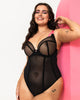 Le-Buste-Australia-CTN72247-Curvy-Kate-Elementary-Plunge-Bodysuit-Black-Pink-Side