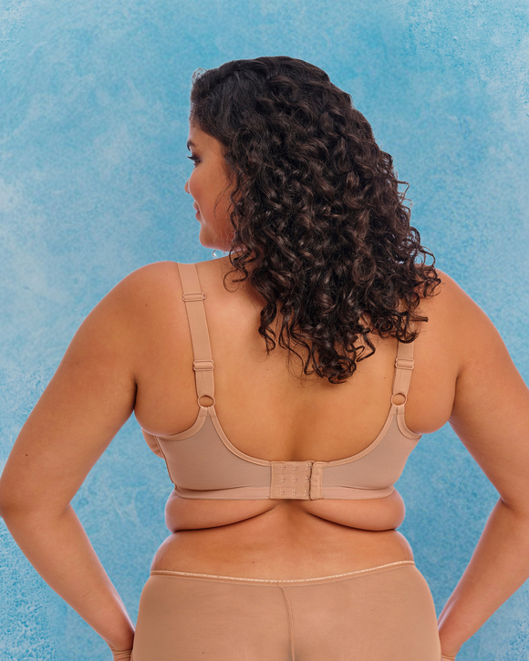 Elomi Matilda Plunge Bra is made for Curves and a Fuller Bust live life boldly in Matilda back lifestyle