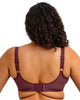 Elomi Matilda Plunge Bra in Sugarplum made for the curvier woman with a big bust back view