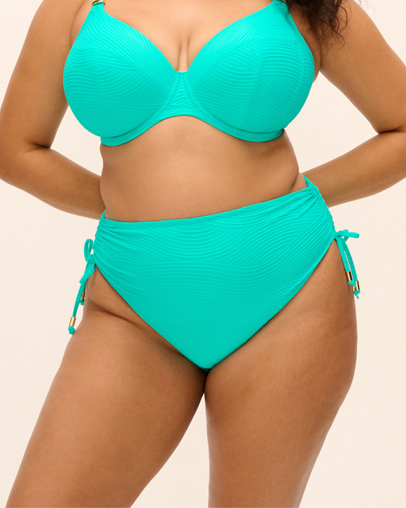 Elomi Cubanito Adjustable Bikini Bottom, made for curvy women. Front View