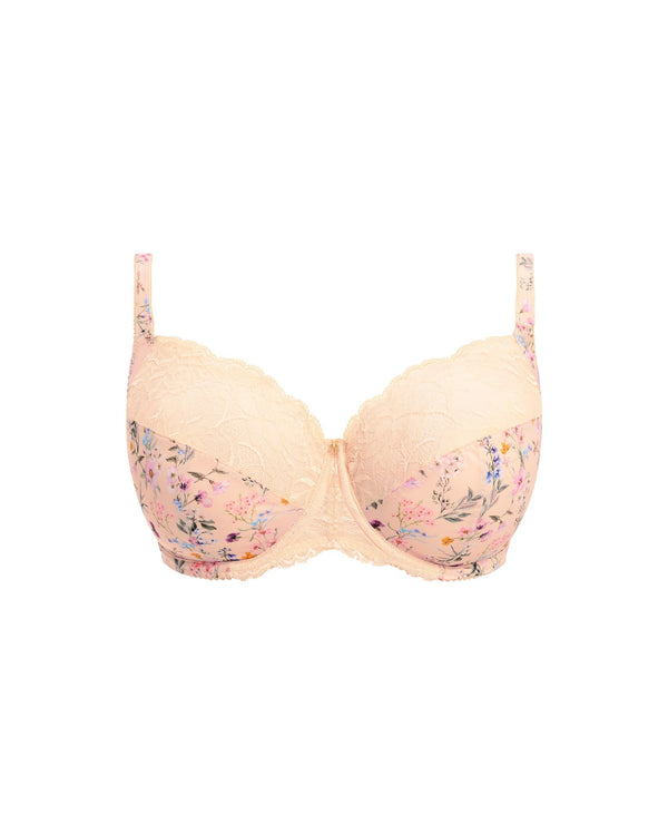 Fantasie Pippa Side Support Bra in Summer Garden made for the curvier woman with a big bust ghost