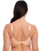 Fantasie Demure Moulded Non-Padded Bra in Natural Beige made for the curvier woman with a big bust back view