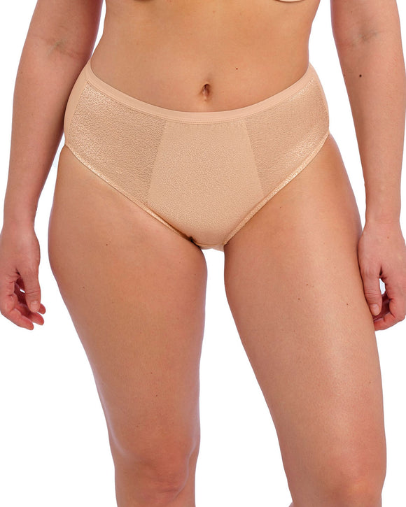 Fantasie Demure Full Brief in Natural Beige made for curves front view