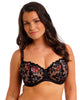 Fantasie Magdalena Balconette Bra in  Noir made for the curvier woman with a big bust front view head lean