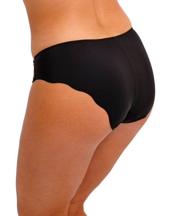 Fantasie Magdalena Brief in Noir made for the curvier woman side view