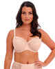For busty women with side support illusion natural beige front view