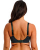Fantasie Fusion Full Cup Side Support Bra in Evergreen made for the curvier woman with a big bust back view