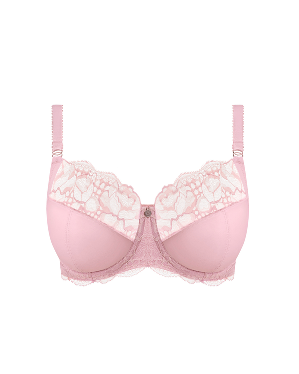Reflect side support bra made for busty curvy woman and lilac soft pink -ghost 