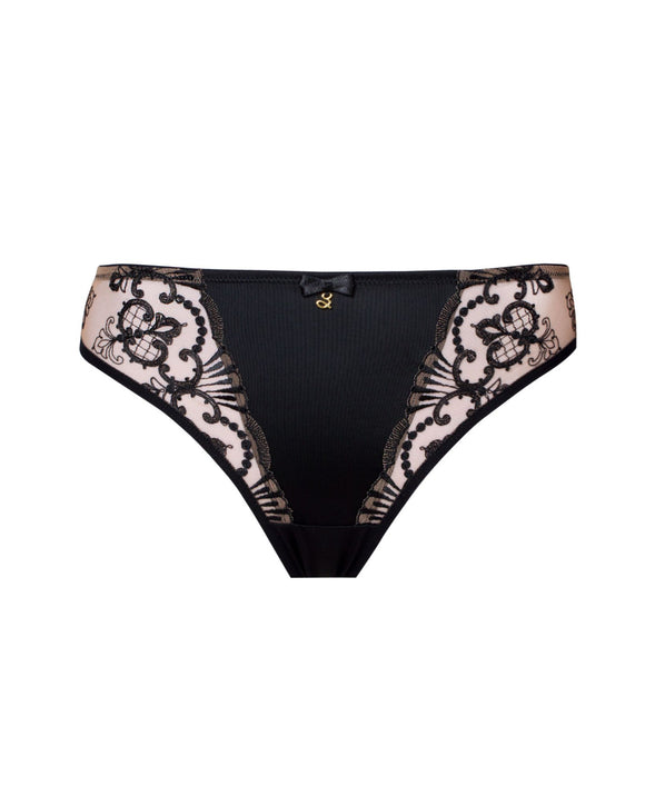 Le-Buste-Australia-M300-Samanta-Perla-Thong-Black-Ghost