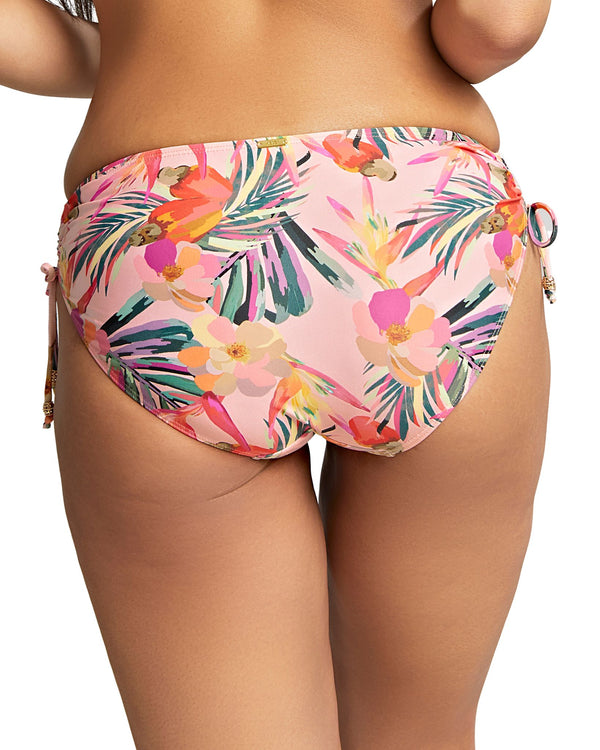Le-Buste-Australia-Panache-SW1636-Paradise-Drawside-Bikini-Brief-Pink-Tropical-Back