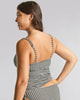 Gingham Iris Tankini made for curvy women with fuller busts back