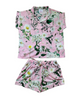 Rosehip Designs Short PJ Set in Heavenly Rose generous in size cool in design