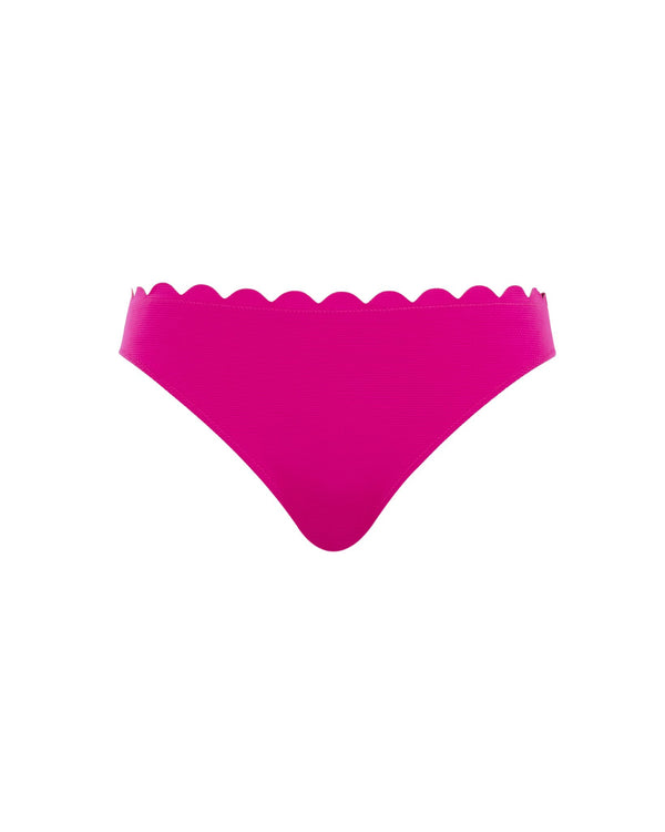 Spirit Classic Pant in Magenta made for curves front view ghost
