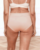 Incontinence full briefs for fuller body women for everyday fresh beige back vieiw