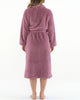 Magnolia Lounge fluffy robe for lounging comfort back view