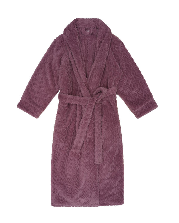 Magnolia Lounge fluffy robe for lounging comfort flat lay