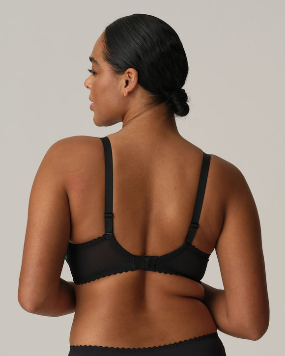 Prima Donna Lingerie San Angel Half Padded Plunge Bra made for a Full Bust Back View