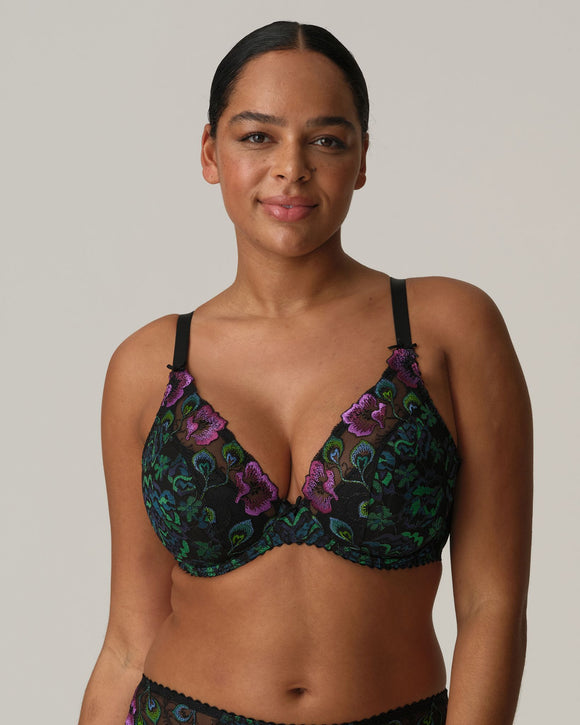 Prima Donna Lingerie San Angel Half Padded Plunge Bra made for a Full Bust