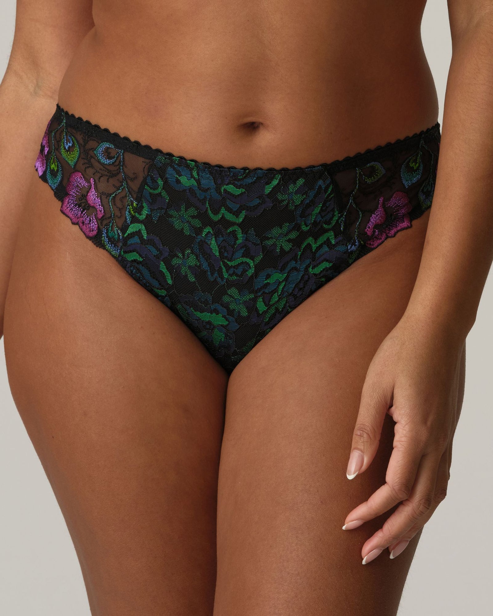 Prima Donna Lingerie San Angel Rio Brief Peacock Feather