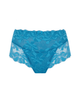 Evangeline Deep Brief in Teal lace ghost view