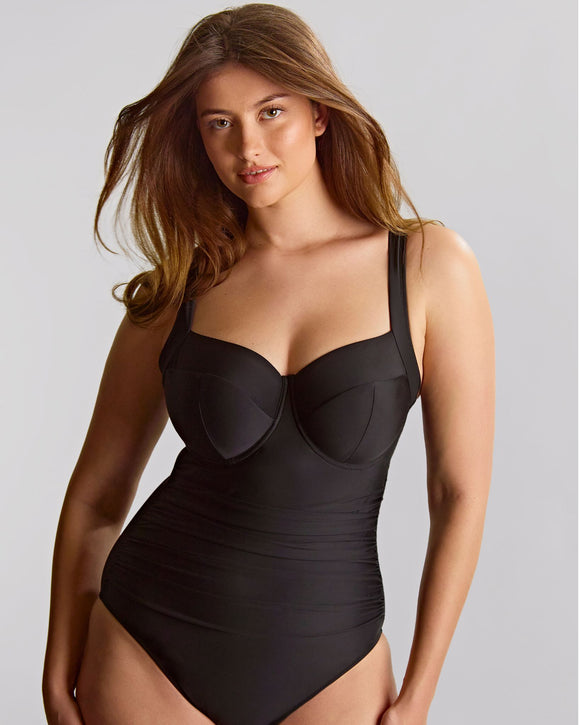 Swimsuit full cup control shaping front