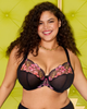 Elomi's Teagan Underwire Plunge: Rainbow, made for curves